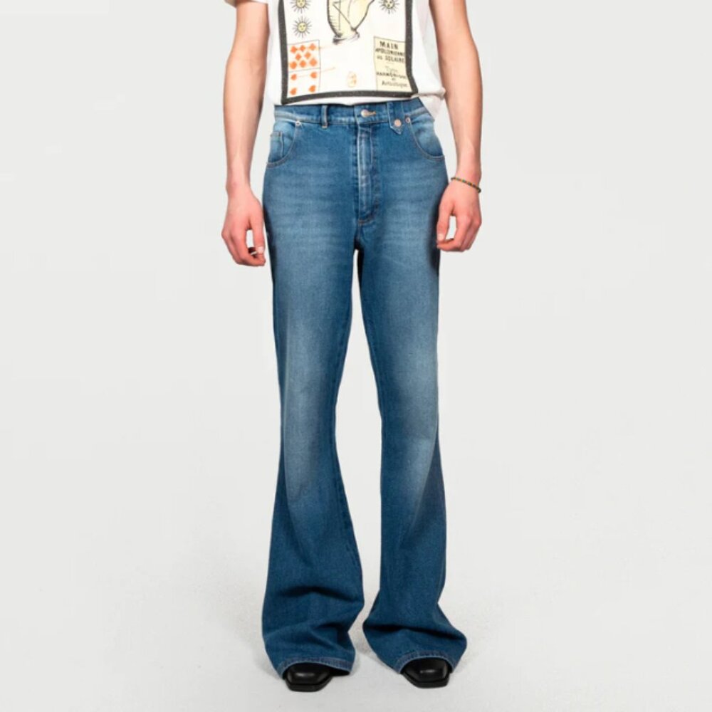 BNWT SS23 EGONLAB "PARASOMNIA" WIDE LEG JEANS S